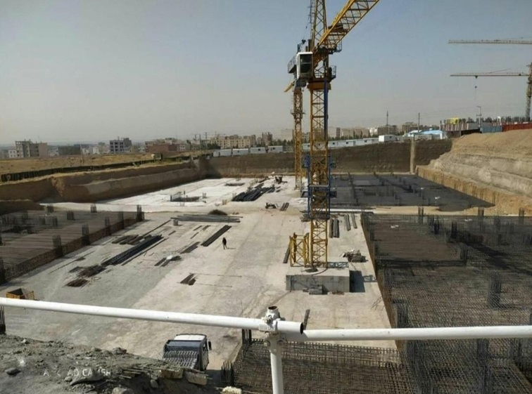عملیات ساخت پروژه نیکان